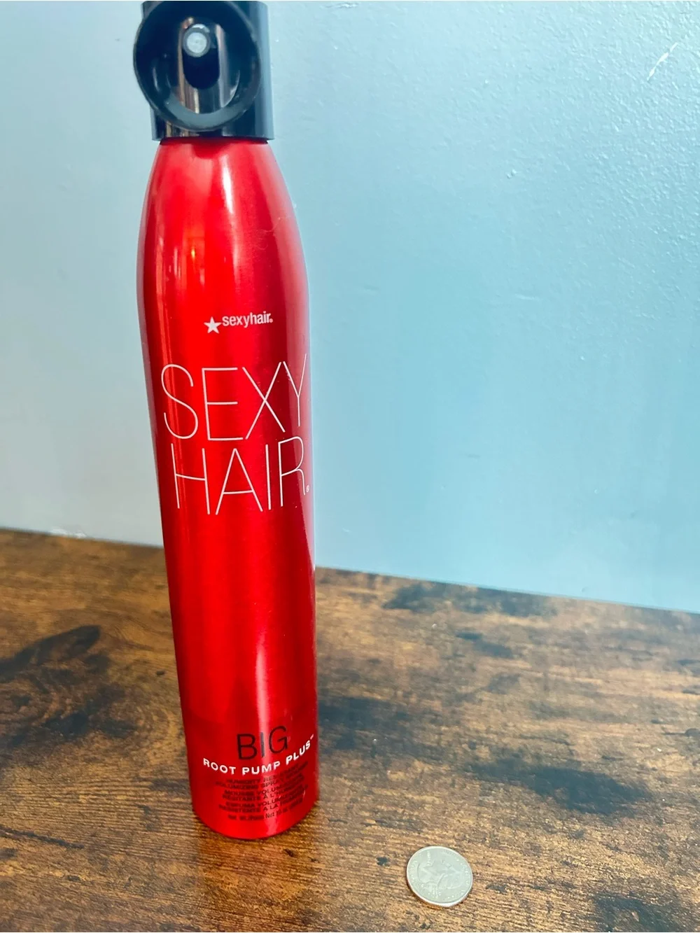 SexyHair Big Root Pump Plus Volumizing Spray - Red